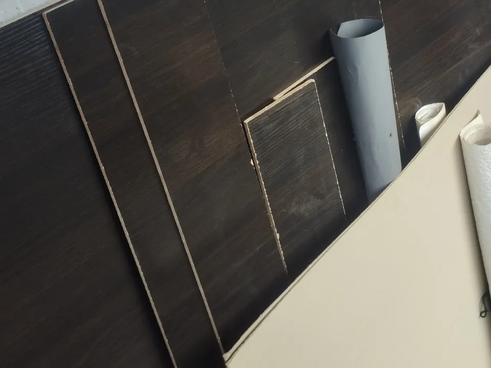 Отделка стен и потолка, 40 м²